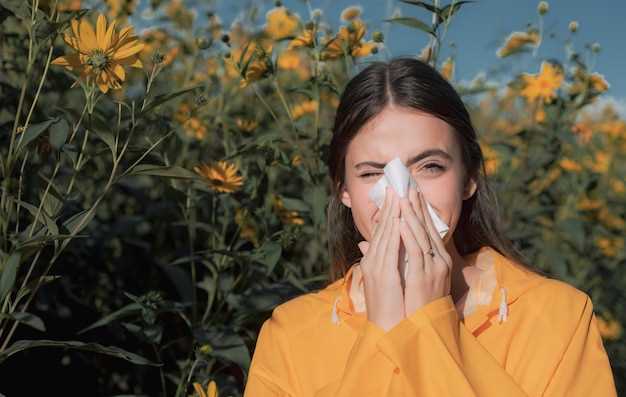 Симптомы аллергии на лице