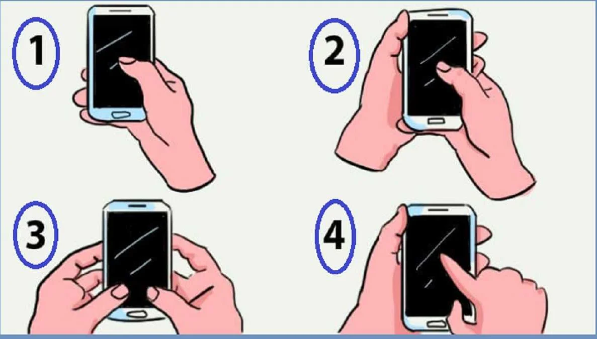 The Secret of Your Personality Lies in How You Hold Your Phone